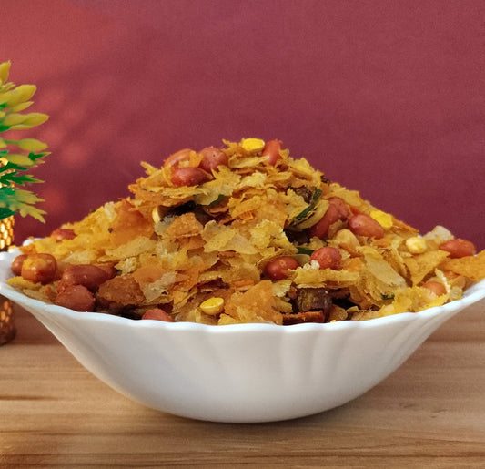 Pohe Papad Mixture
